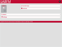 Tablet Screenshot of jabfm.org